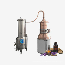 hydrolat floral Water distiller essential oil distillation machine  Durable using low price mirror finish Polishing